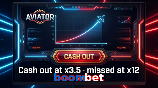 Game list for Boombet aviator section