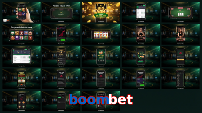 Main screen of Boombet bet page for PK players