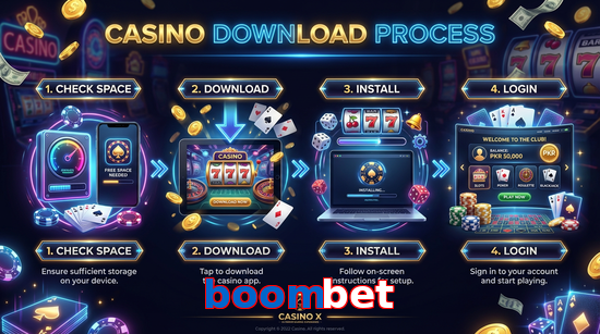 Game list for Boombet download section
