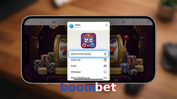 Game list for Boombet ios section