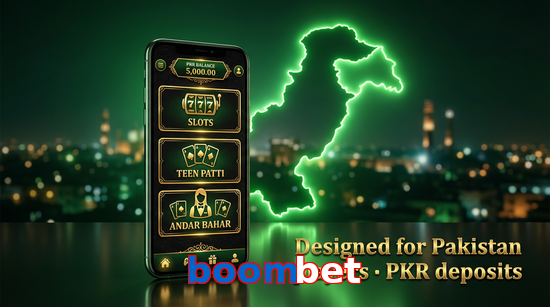 Main screen of Boombet pk page for PK players