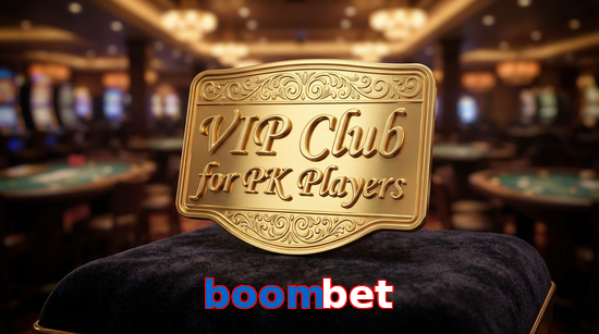 Main screen of Boombet vip page for PK players